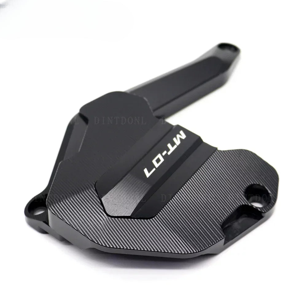 DINTCNC For MT07 2021 Motorcycle Water Pump Pipe Cooler Anti-Collision Engine Falling Protective Cover Accessories MT FZ 07 2020