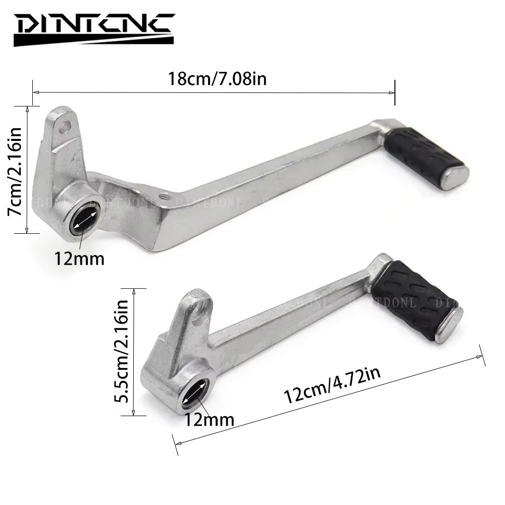 DINTCNC Gear Shift Lever Rear Foot Brake Right Pedal For Monster 696 796 1100/S Motorcycle Accessories Clutch Shifter Left Rod