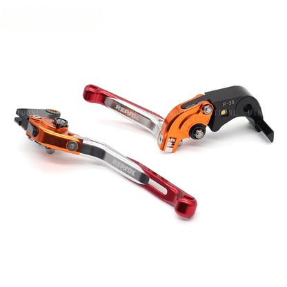 DINTCNC For CBR250R CBR300R CB300F CBR500R CB500F CB500X CB150R CB CBR Motorcycle CNC Folding Extendable Brake Clutch Lever REPSOL