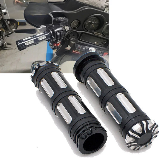 DINTCNC Universal for 25mm for Touring Road King Glide Dyna Fatboy Handlebar CNC Motorcycle Handlebar Durable Protective Cover