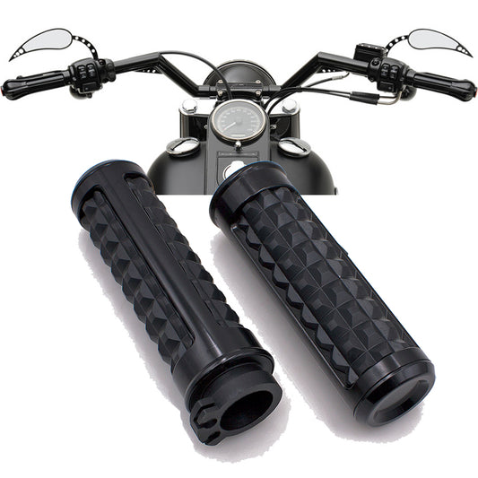 DINTCNC Universal For 25mm Motorcycle Handlebars Black CNC Handlebar Protection Strong Grip Comfortable Motorcycle Accessories