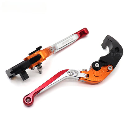 DINTCNC For CBR250R CBR300R CB300F CBR500R CB500F CB500X CB150R CB CBR Motorcycle CNC Folding Extendable Brake Clutch Lever REPSOL