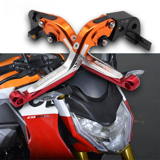 DINTCNC Brake Clutch Lever For CB190R CB190X CBF190 CBR150R CBR250R CBR250RR 2019 2020 Motorcycle Folding Extendable CB CBR REPSOL