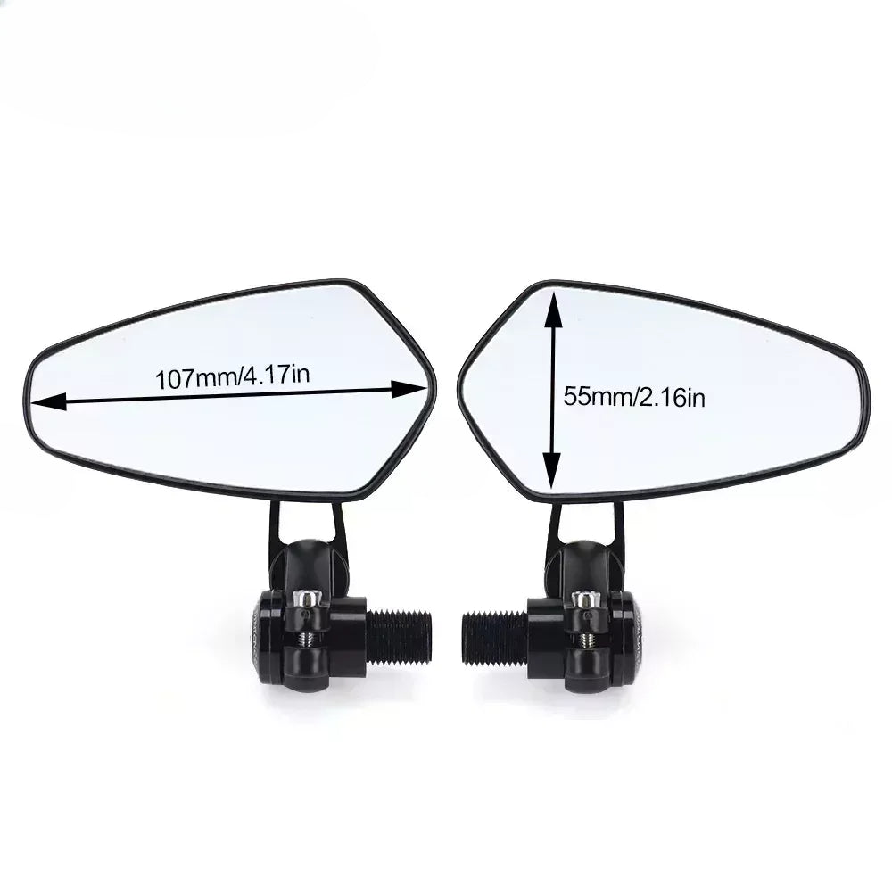 DINTCNC For MT09 MT07 2014-2024 Handlebar End Mirrors Left Right Side Rotation Motorcycle Accessories MT 07 09 MT-07 MT-09 2021