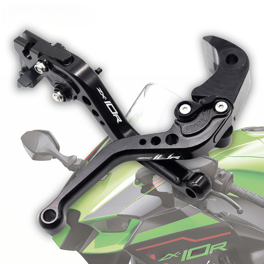 DINTCNC For NINJA ZX-10R ZX-6R ZX-10RR 2019-2022 Motorcycle Front Brake Clutch Lever ZX10R ZX6R CNC Adjustable Handle Tie Rod