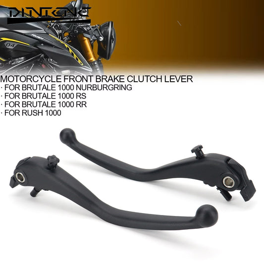 DINTCNC Motorcycle Front Brake Clutch Lever For Rush Brutale 1000 Nurburgring 1000RR 1000RS 2023 Handlebar Adjustable Tie Rod