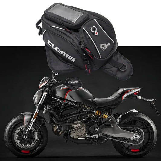 DINTCNC For MONSTER 696 796 797 950 821 Stealth 1200 S R Luggage Travel Backpack MobilePhone Navigation Bale Fuel Tank Saddle Bag