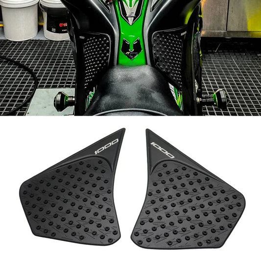 DINTCNC For Z1000 R 2014-2021 Motorcycle Side Decal Gas Knee Grip Protector Tank Traction Pad Anti Slip Sticker Z1000R 2022