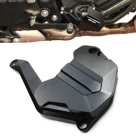 DINTCNC Engine Cooler Guard For MT07 2021 FZ07 XSR 700 Tenere 700 TRACER 700 GT Motorcycle Water Tank Water Pump Protective Cover