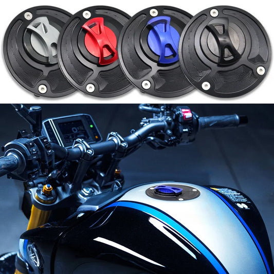 DINTCNC Fuel Gas Tank Cover Motorcycle Cap For MT07 MT09 FZ MT 07 09 10 Tracer XSR TDM 700 900 TRACER7 TRACER9 GT XJ6 2020 2021