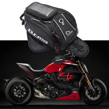 DINTCNC For DIAVEL 1260 1260S XDIAVEL S DARK BLACK STAR Luggage Travel Backpack Mobile Phone Navigation Bale Fuel Tank Saddle Bag