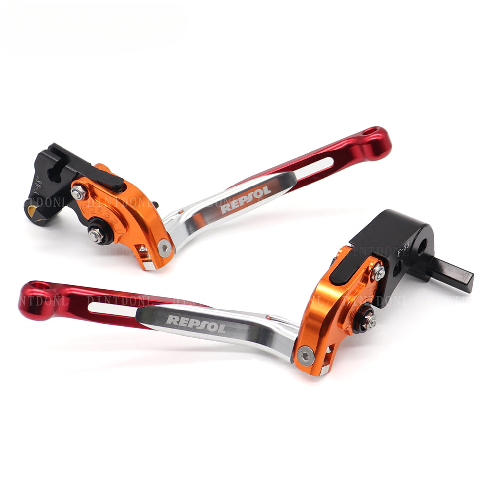 DINTCNC Brake Clutch Lever For CB190R CB190X CBF190 CBR150R CBR250R CBR250RR 2019 2020 Motorcycle Folding Extendable CB CBR REPSOL