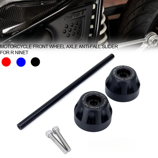 DINTCNC R NINET Motorcycle Front Wheel Axle Anti-Fall Protector Slider Accessories For RNINET 719 2022 Pure Scrambler Racer Urban