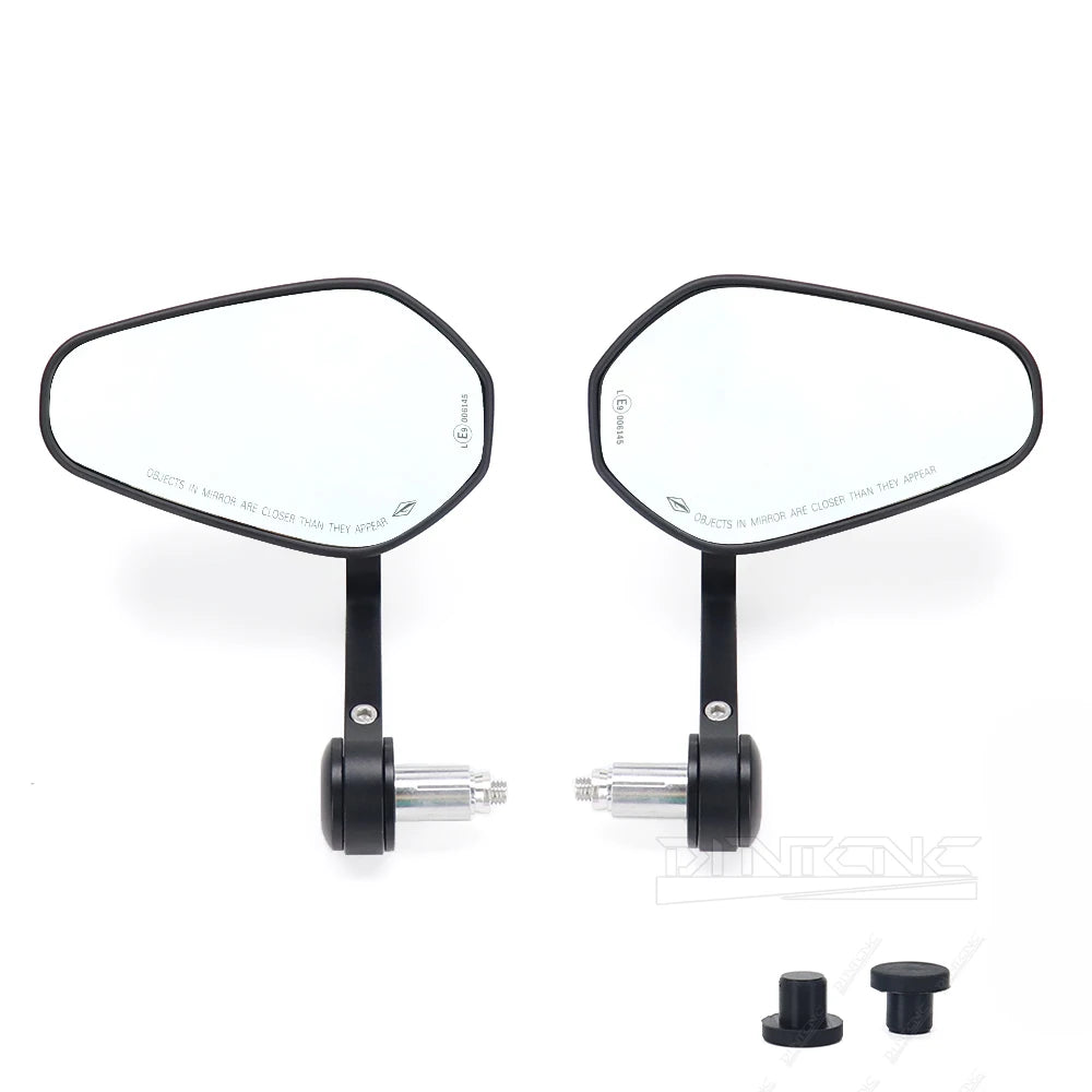 DINTCNC 2023 For MONSTER 950 937 MONSTER+ 696 796 821 1100 R Left Right Side Handlebar End Mirror Rotation Motorcycle Accessories