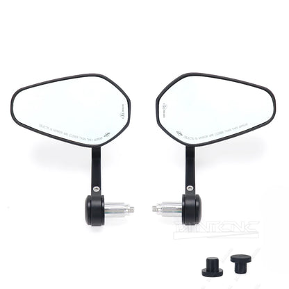 DINTCNC 2023 For MONSTER 950 937 MONSTER+ 696 796 821 1100 R Left Right Side Handlebar End Mirror Rotation Motorcycle Accessories