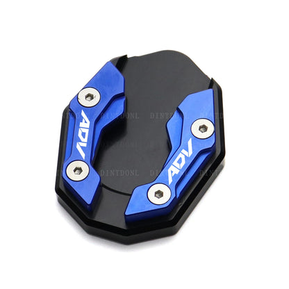 DINTCNC Side Kickstand Extension Plate For PCX160 ADV150 PCX150 Motorcycle Stand Enlarger Foot Pad PCX 150 160 ADV 150 2021 2022