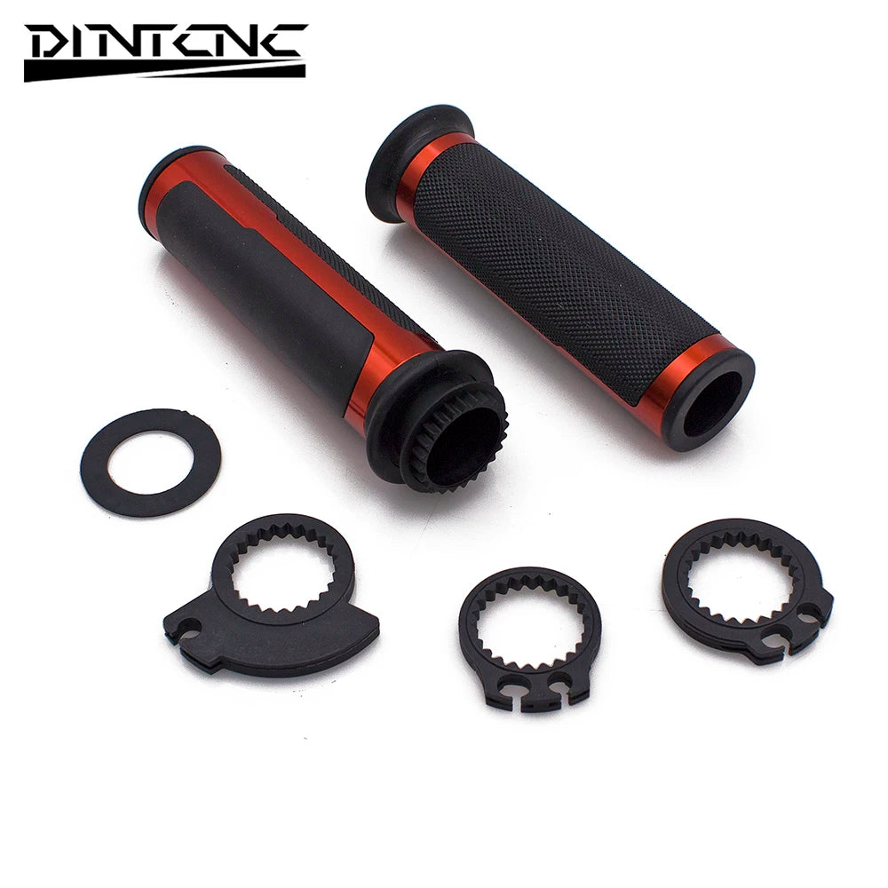 DINTCNC Universal for 22mm Diameter 3 Sets of Core Motorcycle Handlebar Cover with Plug or Without Plug Motorcycle Accessories Modified