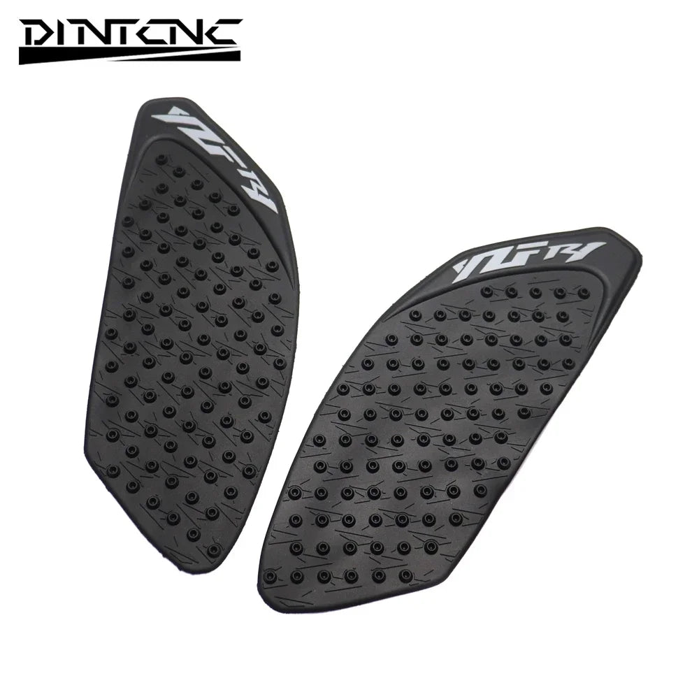 DINTCNC For YZF-R1 2009-2014 Motorcycle Protector Anti Slip Tank Pad Sticker Gas Knee Grip Traction Side YZFR1 3M Rubber Decal