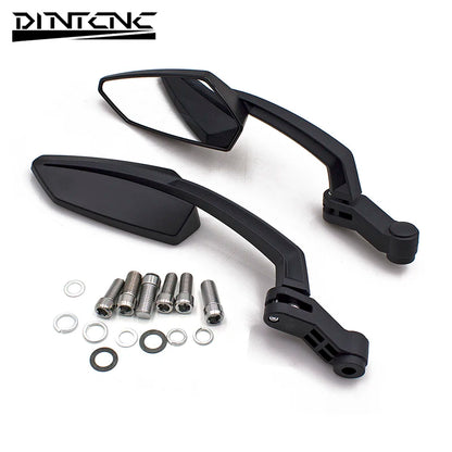 DINTCNC Universal for M8 M10 for Rearview Mirror Connecting Rod with 360 Degree Rotation