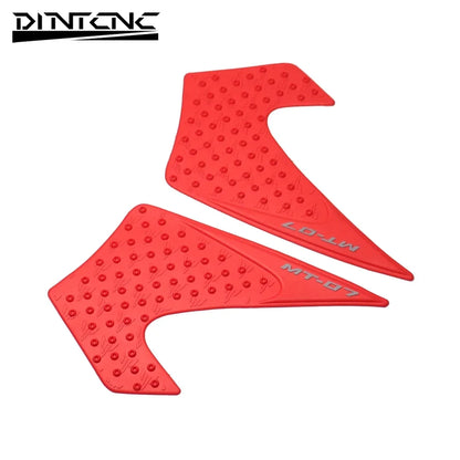 DINTCNC Motorcycle Fuel Tank Anti-Slip Mat For MT07 2014-2016 MT-07 FZ07 MT 07 Legs Rubber Protective Sticker Pad Accessories