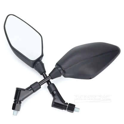 DINTCNC For XSR 700 900 2016-2021 E24 Certification Motorcycle Accessories Rearview Handlebar Side Mirrors Parts XSR700 XSR900 Black