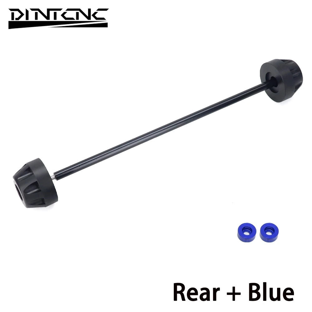 DINTCNC Motorcycle Front Rear Wheel Axle For GSXS 1000 GT 950 Anti-Collision Slider Pad Accessories GSXS1000 F GSXS950 GSXS1000GT