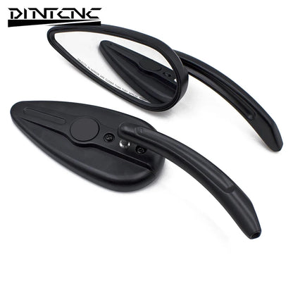 DINTCNC Universal for M10 for Street Glide Special Sportster 1200 883 Motorcycle Rearview Mirror Modification Die Cast CNC