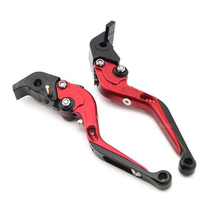 DINTCNC Folding Clutch CNC Brake Levers For Multistrada 1200 SDVT/Enduro 1260 S MTS Motorcycle Adjustable Extendable CNC Handles