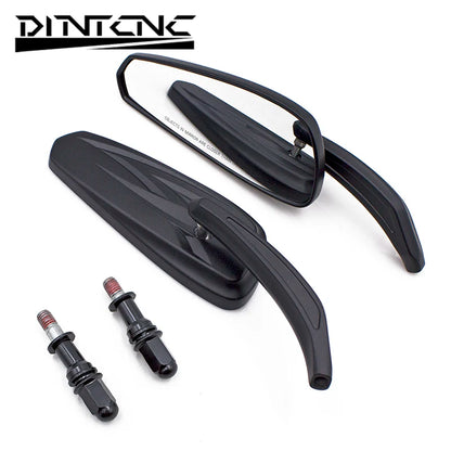 DINTCNC Universal for M8 M10 for Motorcycles Wide-field Rearview Mirrors Motorcycle Modification Accessories