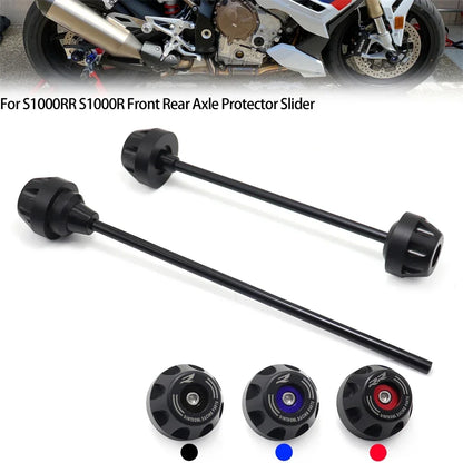 DINTCNC For S1000RR S1000R 2019-2023 Rear Front Axle Fork Crash Slider Motorbike Wheel Protector S1000 R RR 2015-2018 M1000RR 2022