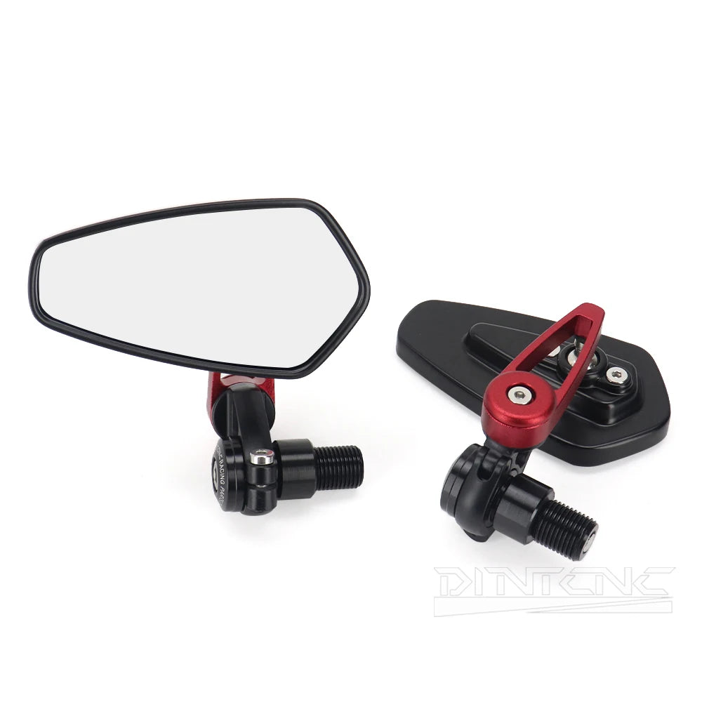 DINTCNC Handlebar End Mirror For MT07 MT09 MT10 SP XSR 700 900 Left Right Side Rotation FZ07 XSR700 MT10SP Motorcycle Accessories