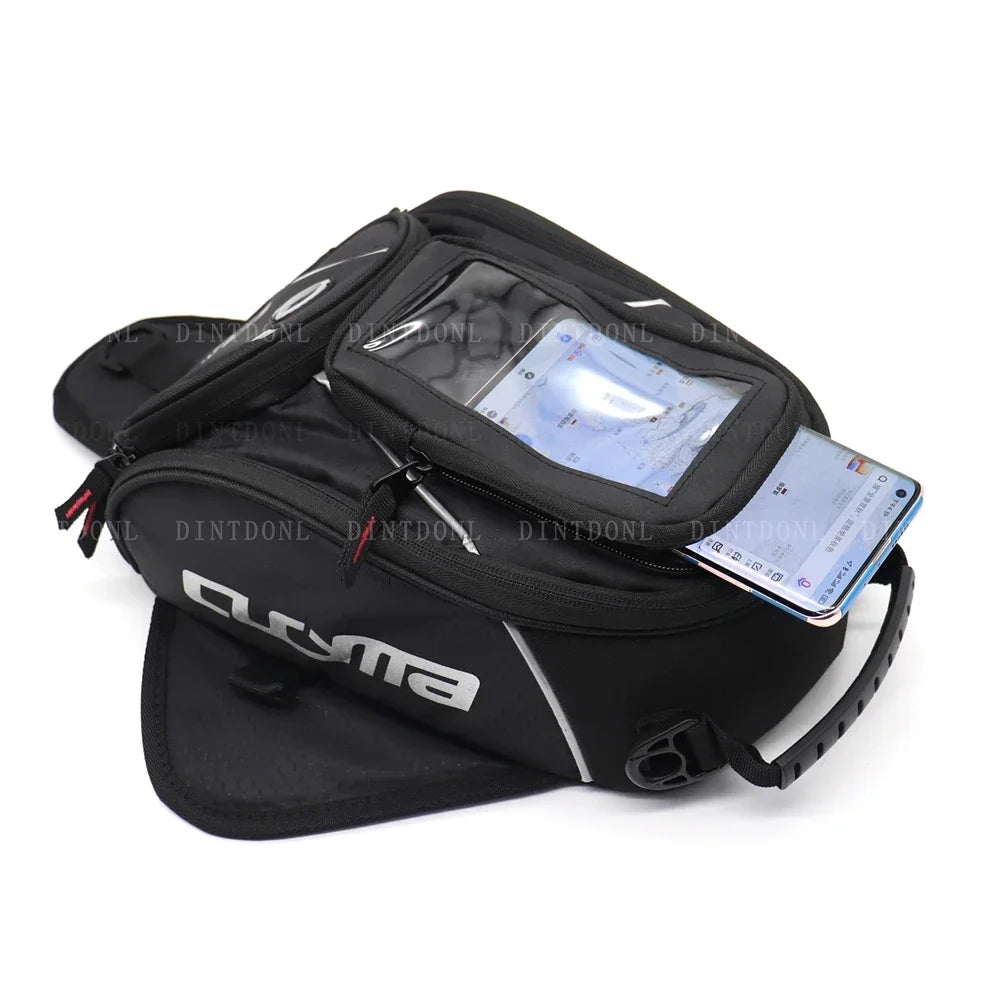 DINTCNC For STREETFIGHTER V4 V4S V2 1098 1098S 848 S Luggage Travel Backpack Mobile Phone Navigation Bale PU Fuel Tank Saddle Bag