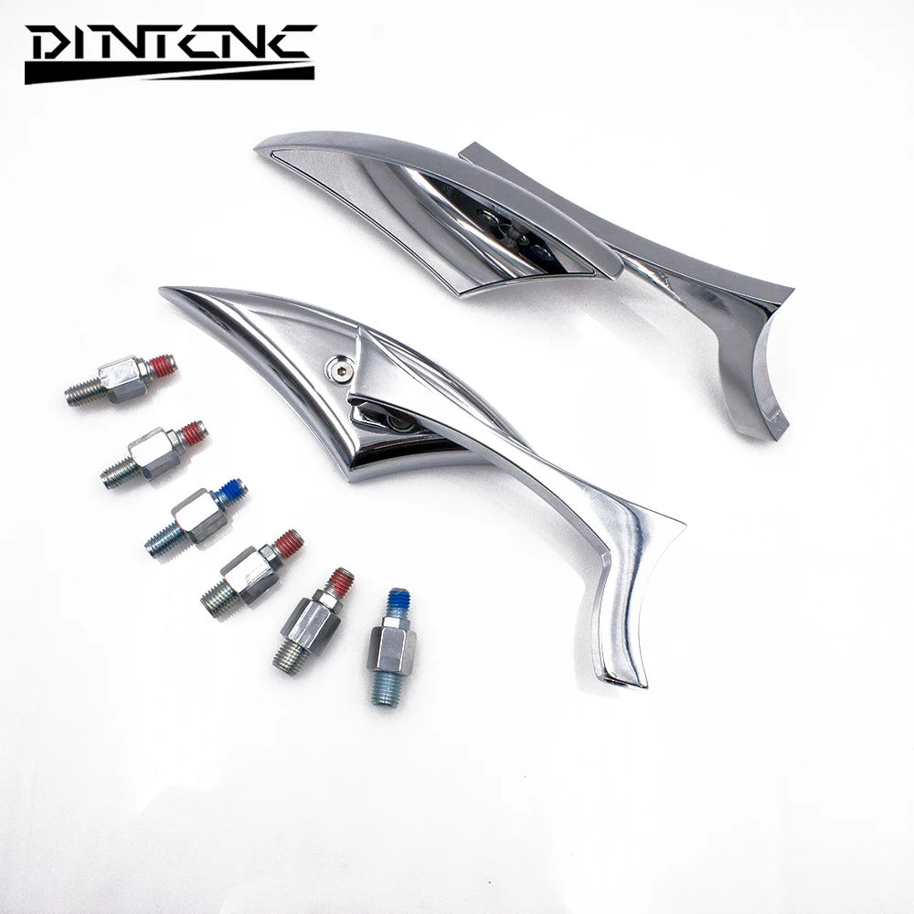 DINTCNC Universal for M10 for Motorcycle Modified Rearview Mirror CNC Aluminum Alloy Parts