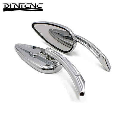 DINTCNC Universal for M10 for Street Glide Special Sportster 1200 883 Motorcycle Rearview Mirror Modification Die Cast CNC