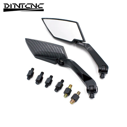 DINTCNC Universal for M8 M10 for Rearview Mirror Connecting Rod with 360 Degree Rotation