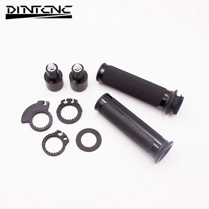 DINTCNC Universal for 22mm Diameter 3 Sets of Core Motorcycle Handlebar Cover with Plug or Without Plug Motorcycle Accessories Modified