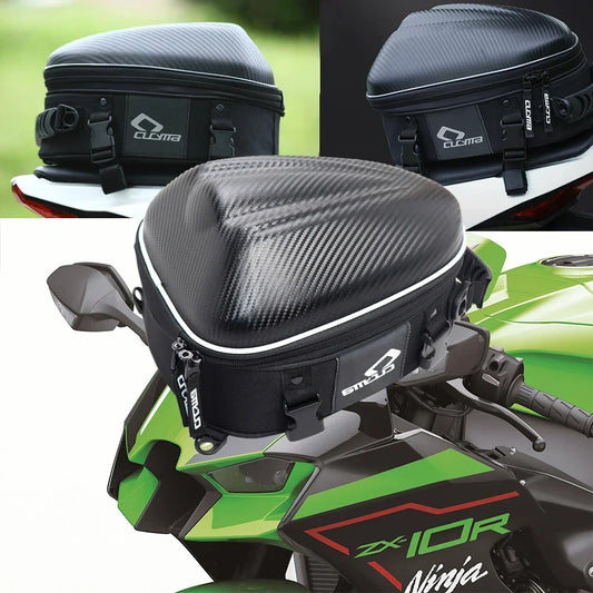 DINTCNC For NINJA400 NINJA650 KRT NINJA1000 SX NINJA ZX10R R SE 2020 2021 Motorcycle Multifunctional Backpack Rear Hump Bag