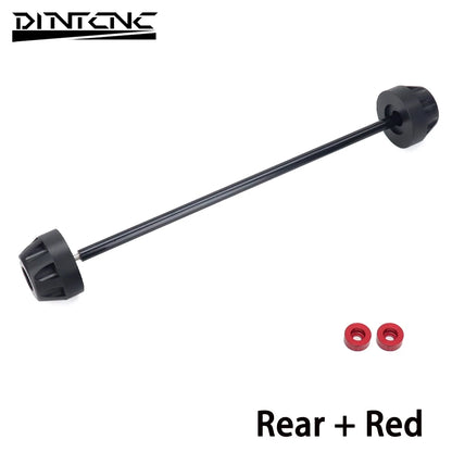 DINTCNC Motorcycle Front Rear Wheel Axle For GSXS 1000 GT 950 Anti-Collision Slider Pad Accessories GSXS1000 F GSXS950 GSXS1000GT