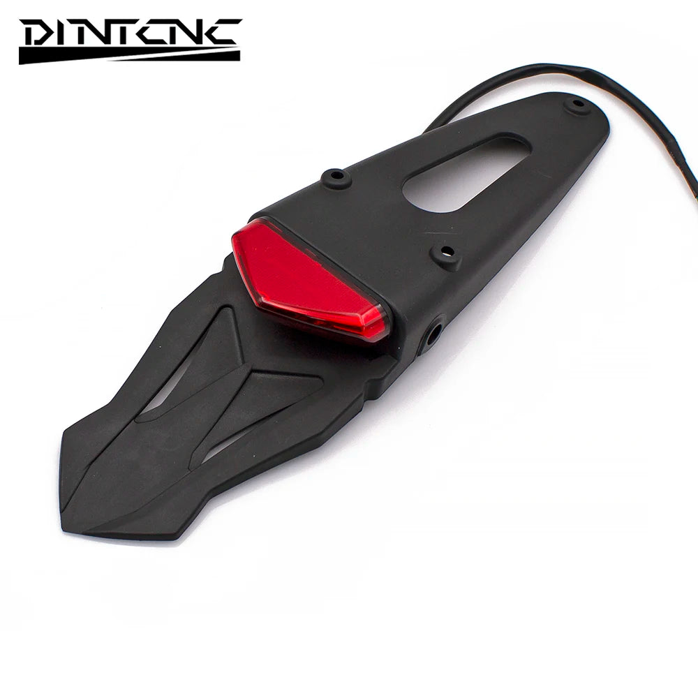 DINTCNC Universal for HUSQVARNA DRZ40 TE250 RMZ250 Motorcycle Tail Light Fender Tail Light Motorcycle Equipment Accessories