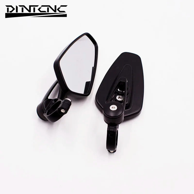 DINTCNC Universal for 22mm for 390 790 Handlebar Tubes Motorcycle Handlebar CNC Mirror Aluminum Alloy Anti-glare Rear View Mirrors