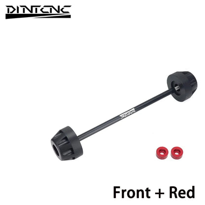 DINTCNC For BRUTALE 675 798 Motorcycle Front Rear Wheel Axle BRUTALE800 ROSSO RR 2023 Anti-Collision Slider Pad Accessories