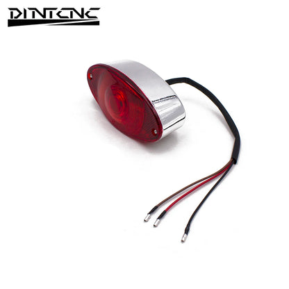 DINTCNC Universal Modified Motorcycle Brake License Plate Tail Light Bulb Tail Light Moto Equipments Parts