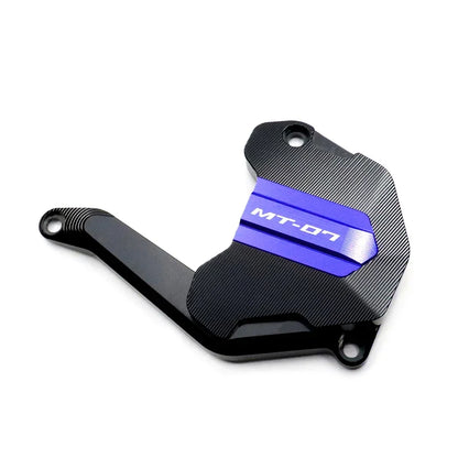 DINTCNC Engine Protector For MT07 FZ07 MT FZ 07 2023 2021 Water Pump Accessories Protection Cover Cooler Anti-Collision Block