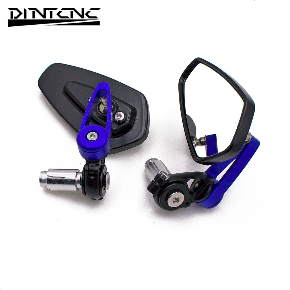 DINTCNC Universal for 22mm for 390 790 Handlebar Tubes Motorcycle Handlebar CNC Mirror Aluminum Alloy Anti-glare Rear View Mirrors