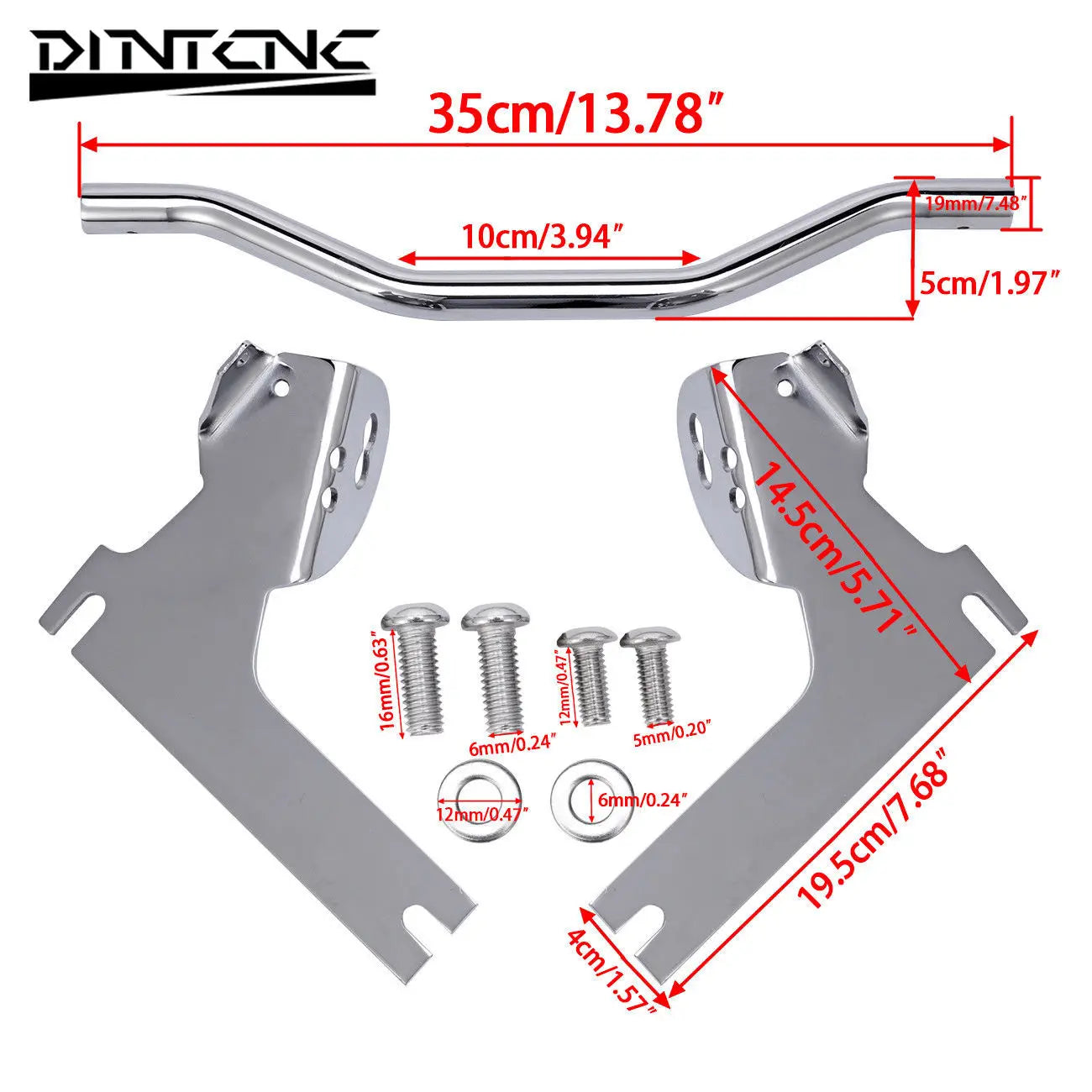 DINTCNC Universal for Road King for Electra Glide for Touring Models Motorcycle Equipments Headlight Bracket