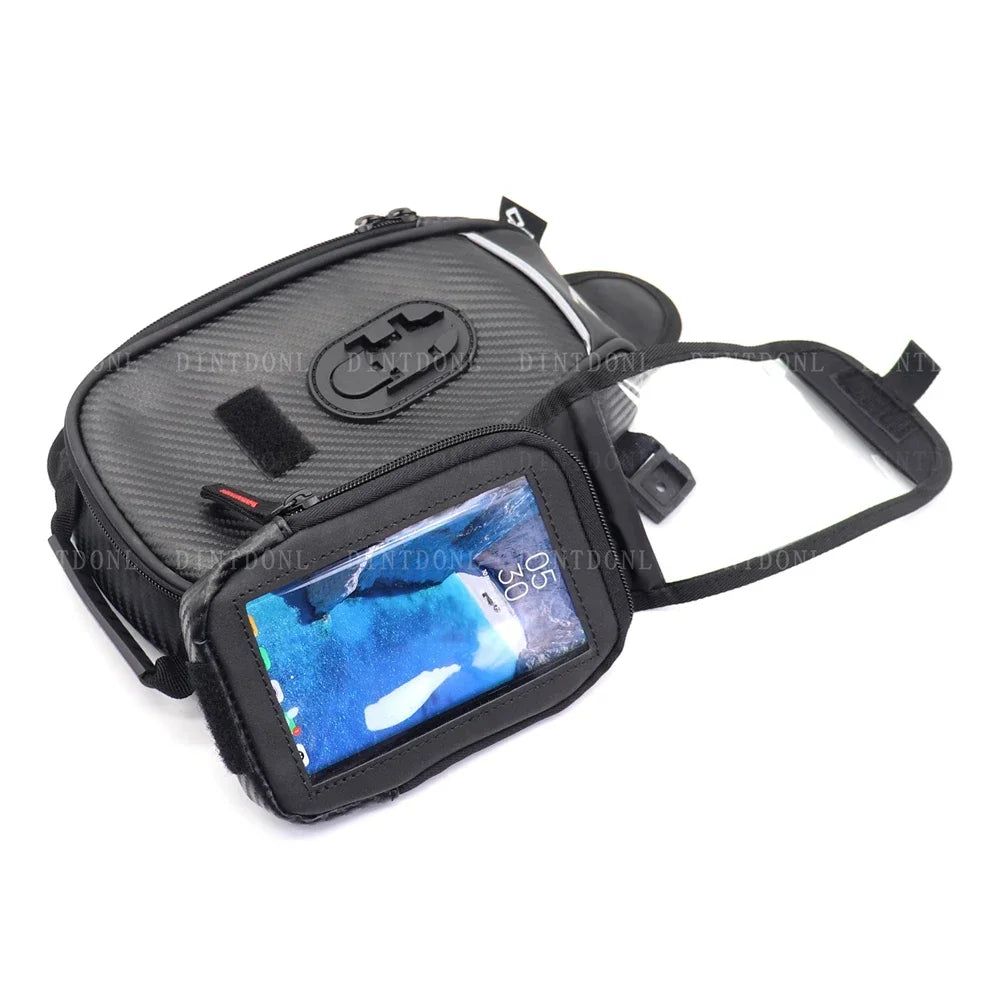 DINTCNC For YZF R1 R6 R7 R9 R1M R1S YZFR1/M/S 2021 YZFR6 60th Fuel Tank Bag Mobile Phone Navigation Luggage Water Proof Backpack