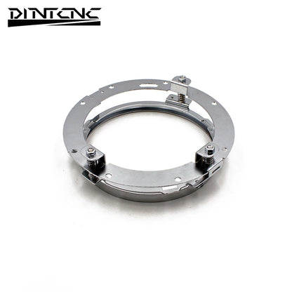 DINTCNC Universal for 7 Inch for Motorcycle Modification Parts Headlight Bracket Aluminum Alloy Bracket