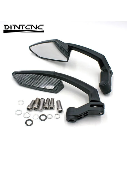 DINTCNC Universal for M8 M10 for Rearview Mirror Connecting Rod with 360 Degree Rotation