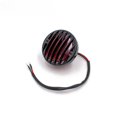 DINTCNC Universal for 4.75cm Mounting Hole Distance Motorcycle Modified Rear Tail Signal Lamp Brake Stop Red Indicator