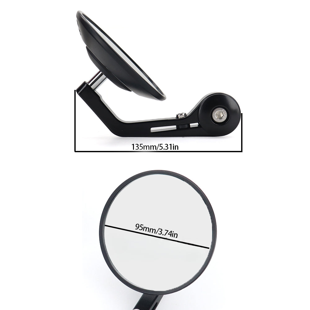 DINTCNC z900rs Handlebar End Mirror For Z900RS Cafe 2018-2024 Motorcycle Left Right Rearview Lens Glass Accessories Ｚ900rs